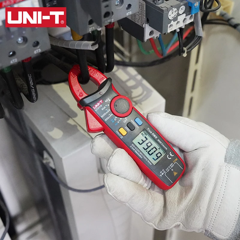 

UNI-T Mini Digital Clamp Meter UT211B Auto True RMS 60A AC DC Current Pliers Ammeter Voltmeter Zero Mode Capacitance Measurement