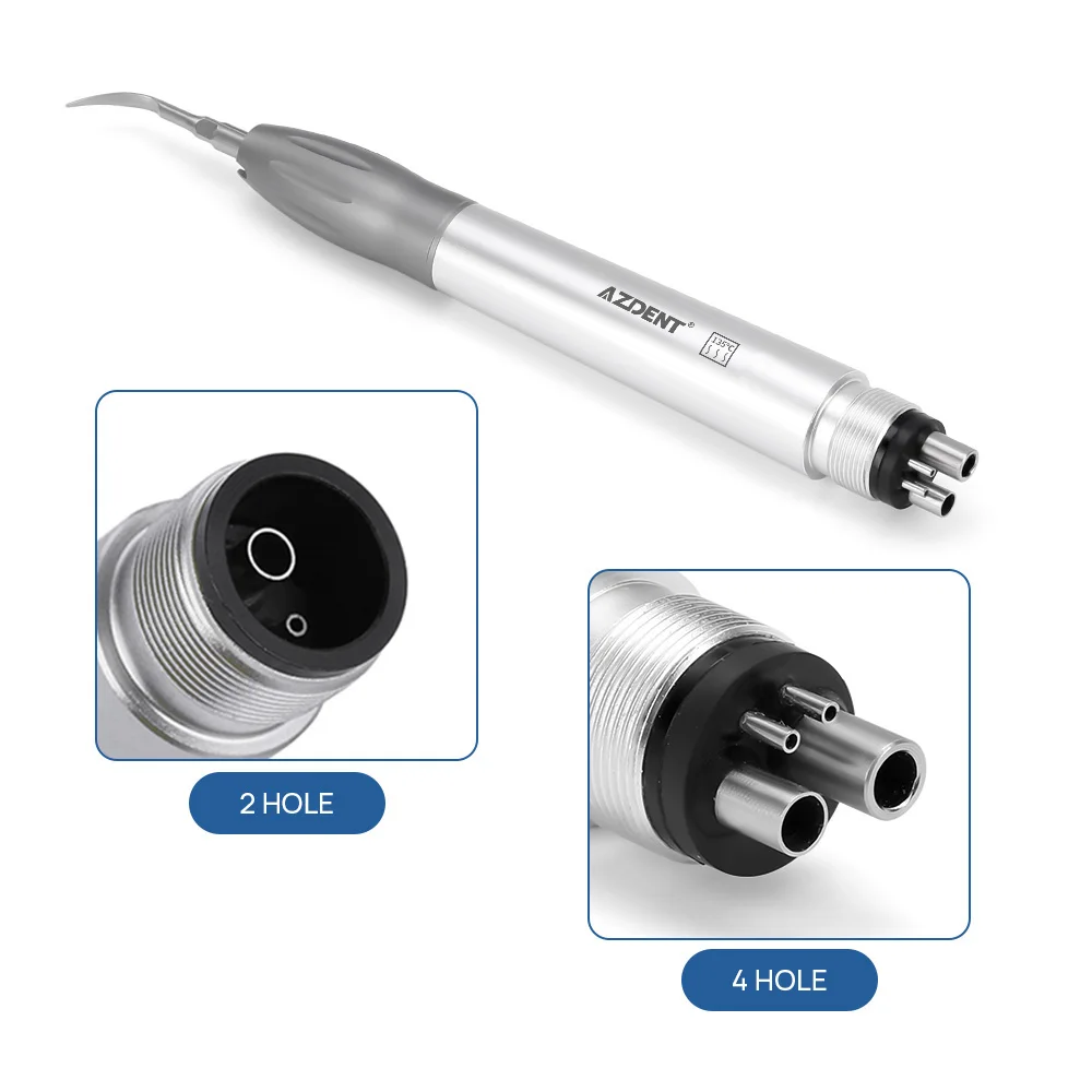 AZDENT New Dental Air Scaler Handpiece Super Sonic Scaling Handle 135°C disinfection Dentistry Instruments Lab Tools