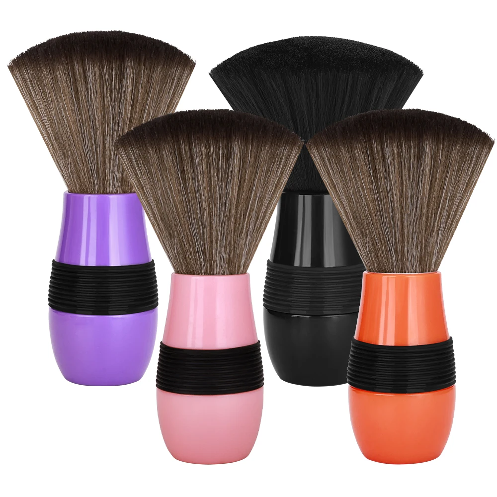 NEW Professional Soft Bristle Barber Neck Duster Brush Ergonomic Hair Cleaning Brush For Salon Home Hairdressing Styling Tools view 5