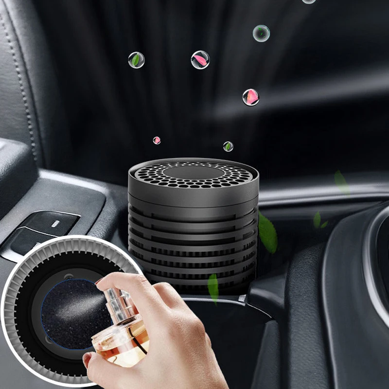 Desktop/vehicle Small Air Purifier Usb Anion Device With Aromatic Cotton Can Absorb Thick/smoke And Pm2.5 To Remove Odor