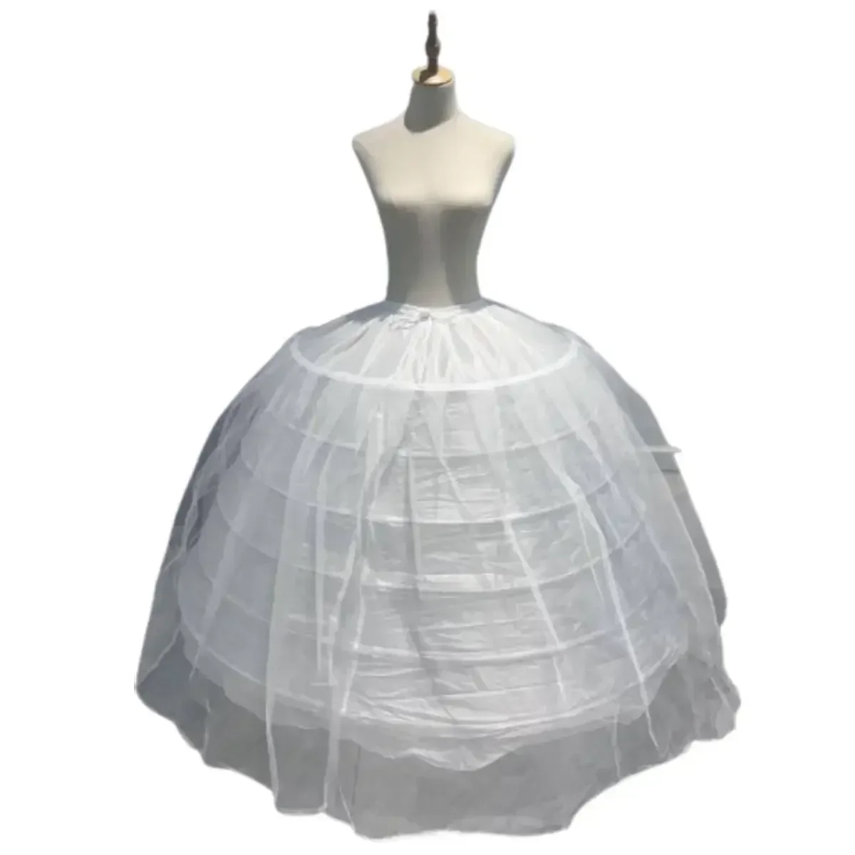 

Роскошное свадебное платье с 6 обручами, нижняя юбка для нижней юбки Extra Flai