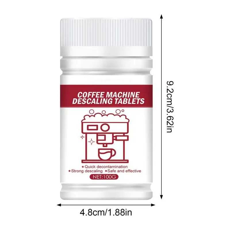 Powerful Coffee Machine Cleaning Tablet Effervescent Tablet Descaling Agent Solid Cleaner Tablets House Cleaning 100g