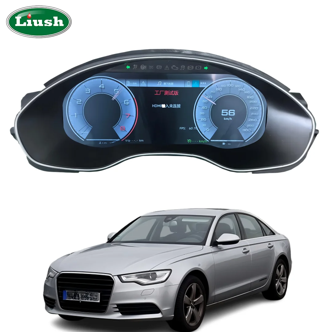 Dashboard Player New LCD Digital Cluster Instrument Panel Multifunctional Car Speedometer For Audi A6 C7 2012-2018 Quality Price