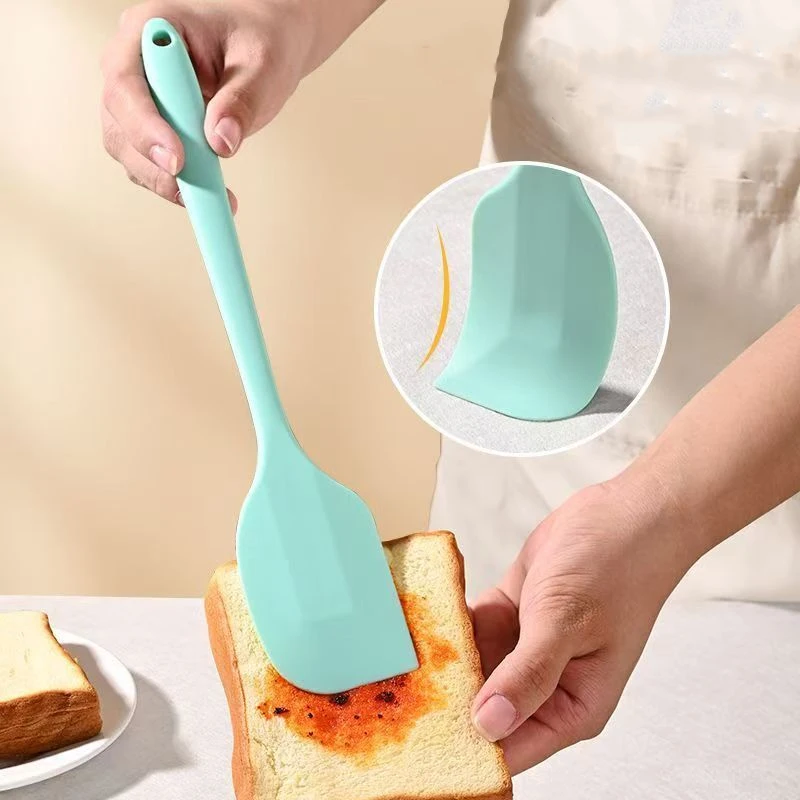 

Silicone Butter Spatula Kitchen Cake Baking Cream Scraper Knife Pastry Cheese Dessert Jam Stirring Spatula DIY Cake Tools
