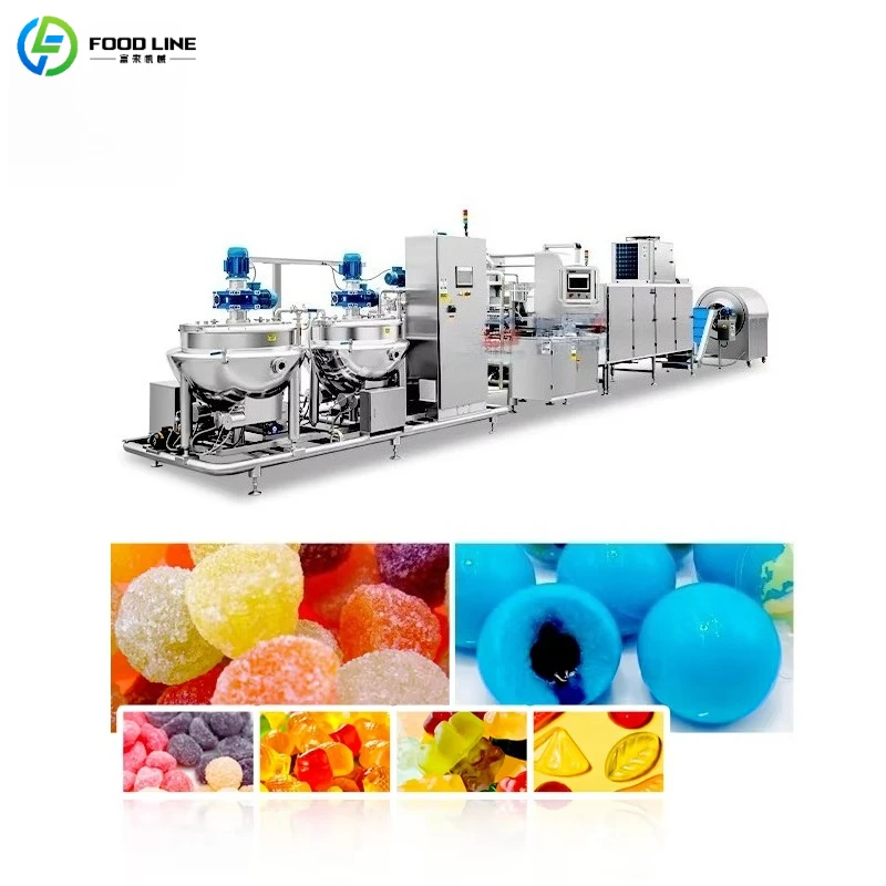 Customized Commercial Gummy Candy Machine Multifunctional Jelly Candy Production Line for Business