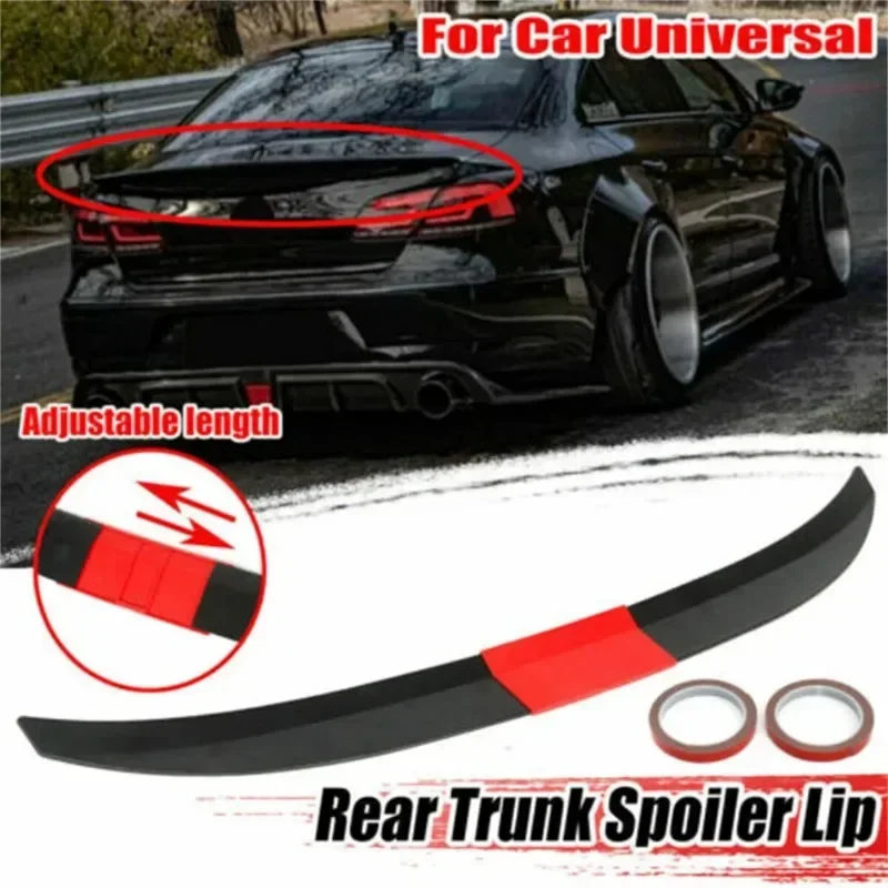 Universal-Autos poiler 3-teiliger schlag freier Bauch-Heckspoiler 115-125 cm verstellbarer dekorativer Sportspoiler-Flügel