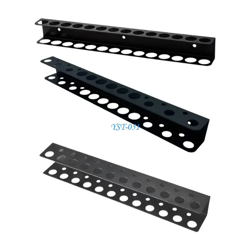 E15A Screw Driver Wall Mount Screwdriver Organization Metal Rack Utility Tool Rack