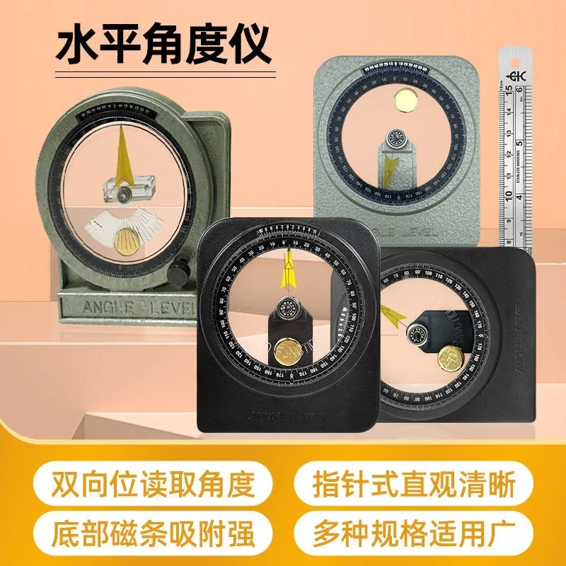 Original Horizontal Angle Meter A100 A300 Angle Ruler, Magnetic Angle Gauge Level Ruler