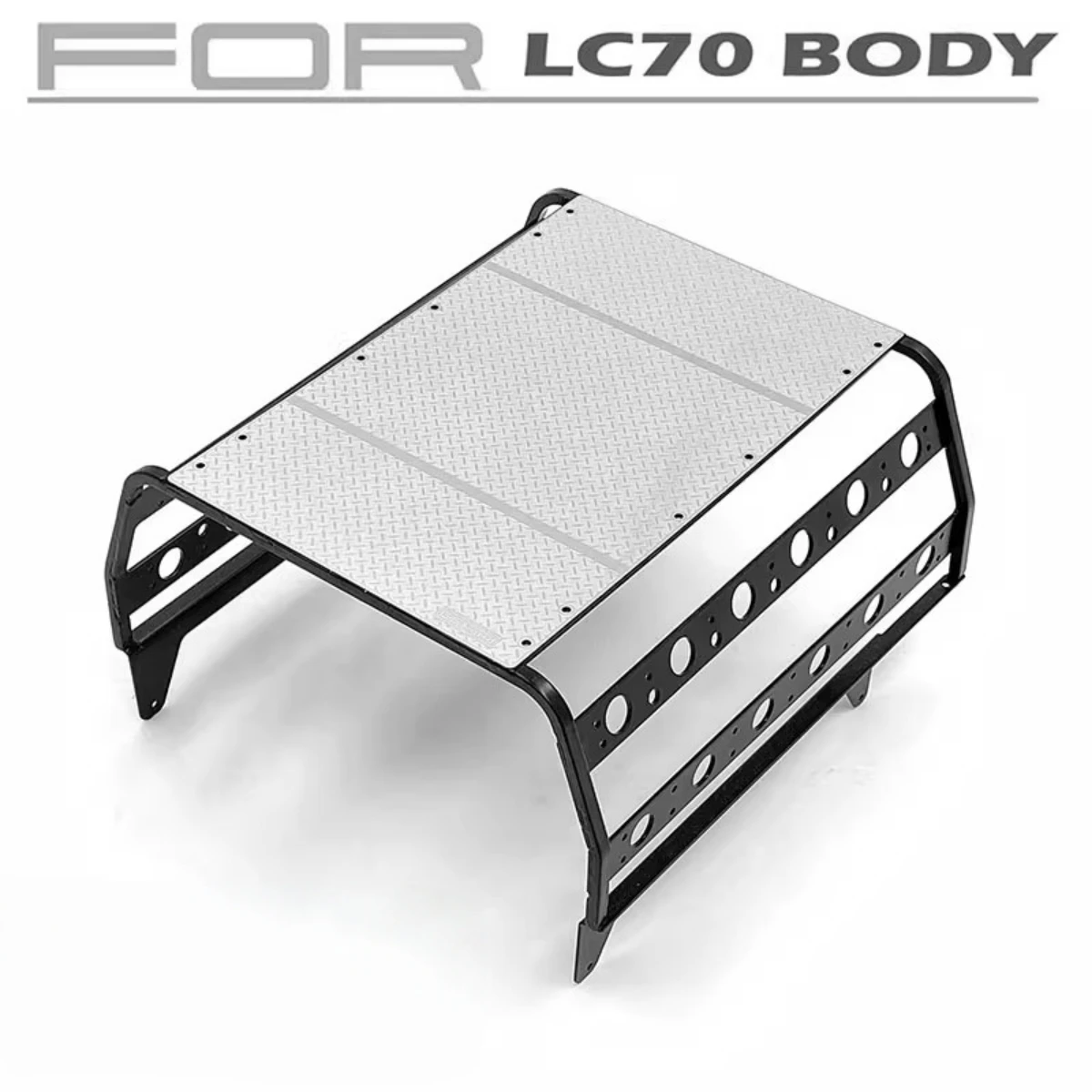 

CChand Rear bed Metal Tool Rack for 1:10 RC Car BRX01 LC70