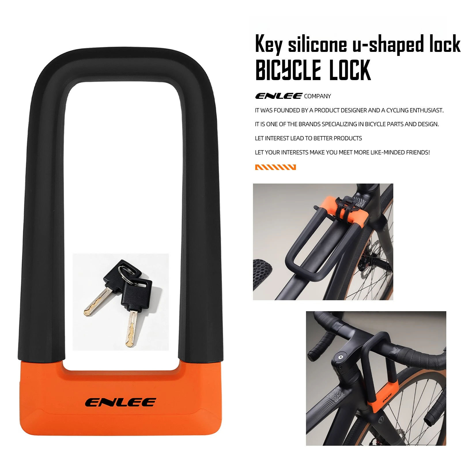 ENLEE Anti Theft U Lock For Bi - U Lock Heavy Duty review and price