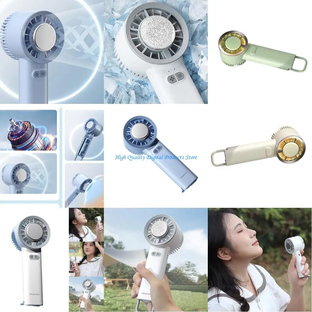 

U2JE Handheld Fan 3 Speed Portable Hand Fan, 1800mAh USB Rechargeable