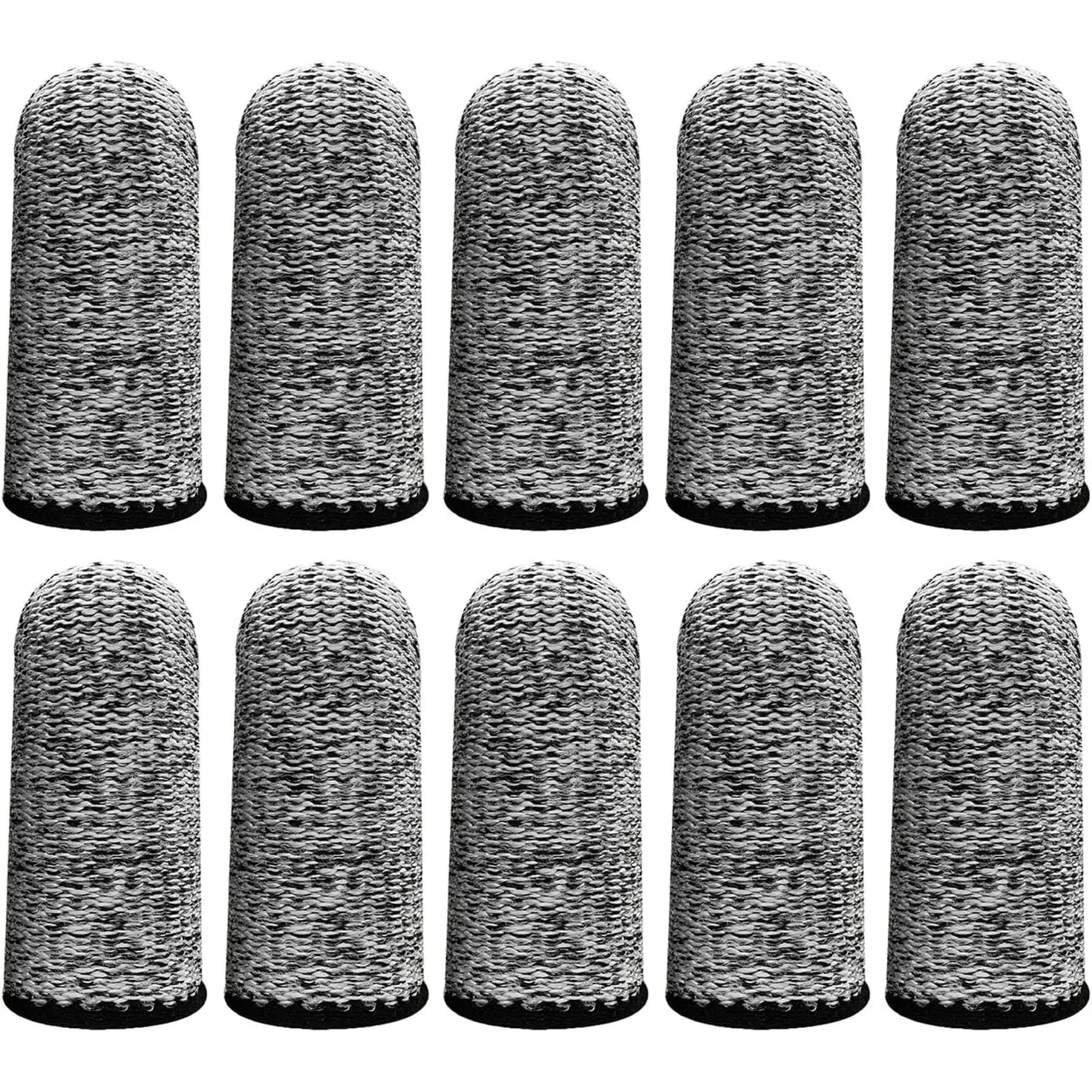 5/10/20 Stück schnittfeste Fingerlinge, Fingerhülsen-Schutz, wiederverwendbare Fingerschutz, Fingerabdeckungen für die Küche, rutschfest