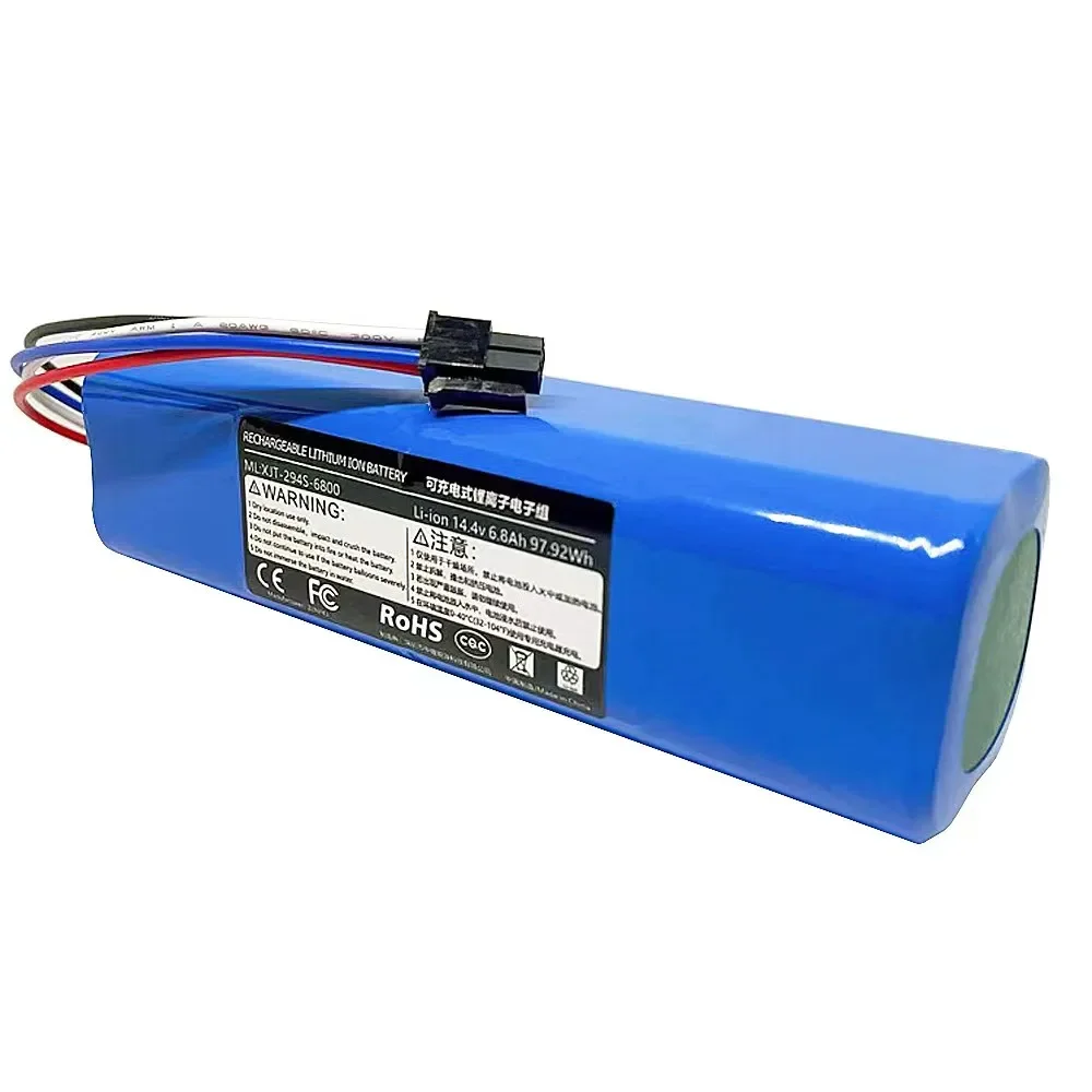 مناسبة لبطارية روبوت ميديا سويتر M71 M7Pro M7Max I 10 سعة 6800 مللي أمبير في الساعة ملحقات استبدال البطارية