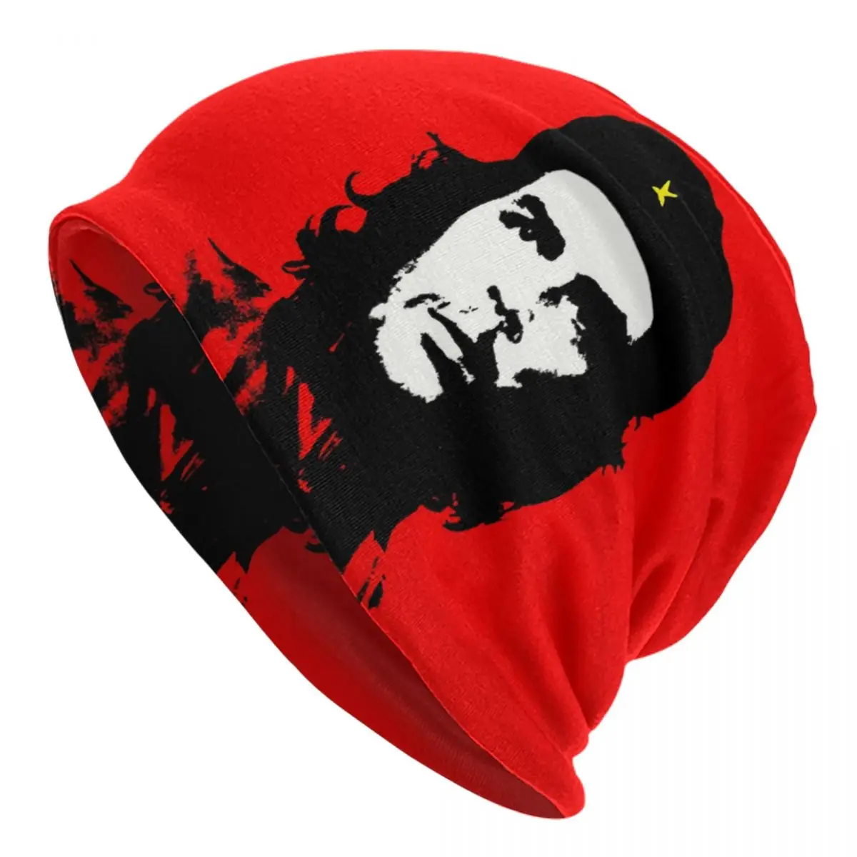 Che Guevara Bonnet Hat Knitted Hats Men Women Hip Hop Unisex Adult Cuba Cuban Socialism Freedom Winter Warm Skullies Beanies Cap