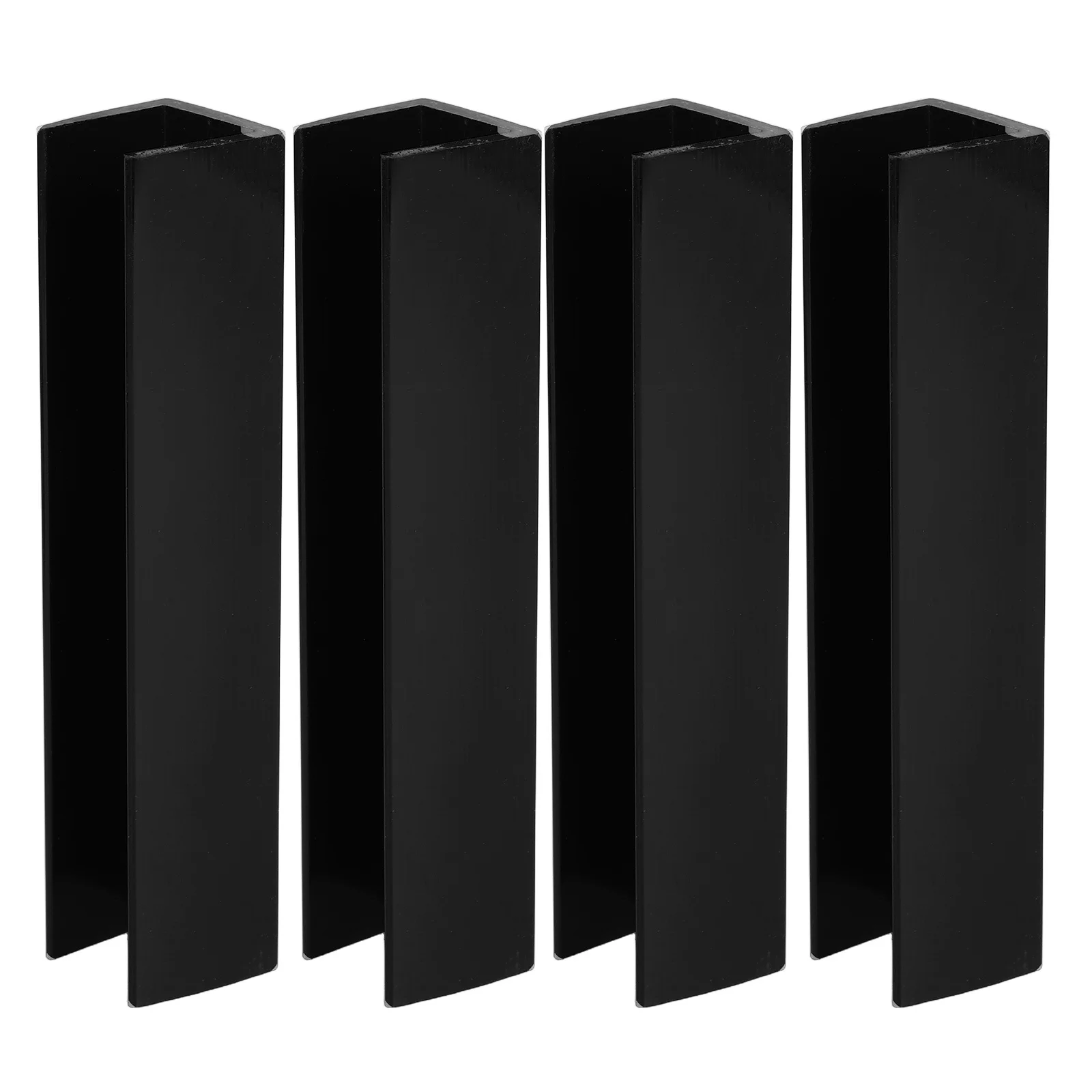 

4Pcs Stair Gate Reinforcement Grooves U-Shaped Baby Fence Fittings Support Feet for Kids Pet Gate Safety Doorways