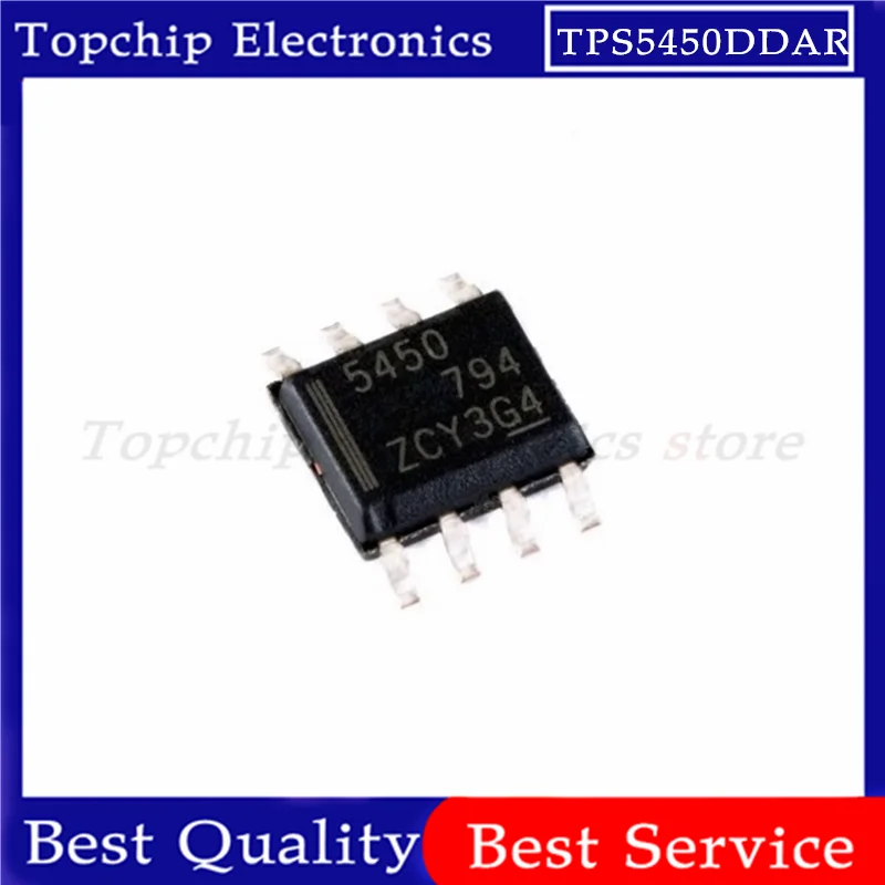 10pcs TPS5450DDAR 5450 TPS54540DDAR 5450 TPS54334DDAR SOP8 SMD DC-DC power chip IC