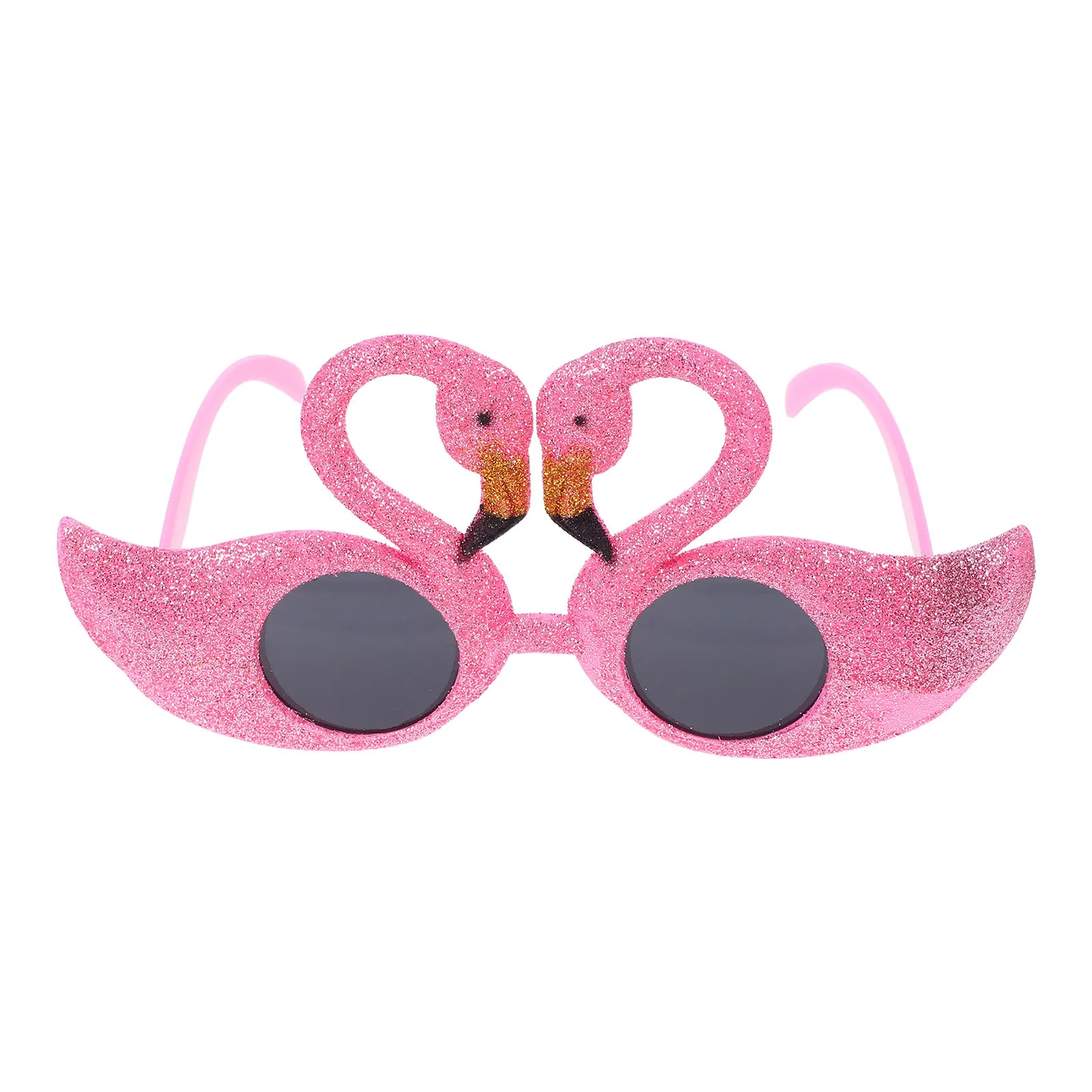Flamingo Plastic Party Glasses Novelty Hawaiian Sunglasses Fun Summer Photo Props Beach Luau Party Decoration Accessories