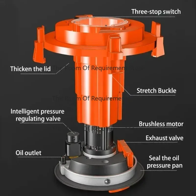 

Automatic Electric barrel High Pressure battery bucket 24v grease filling machine pump