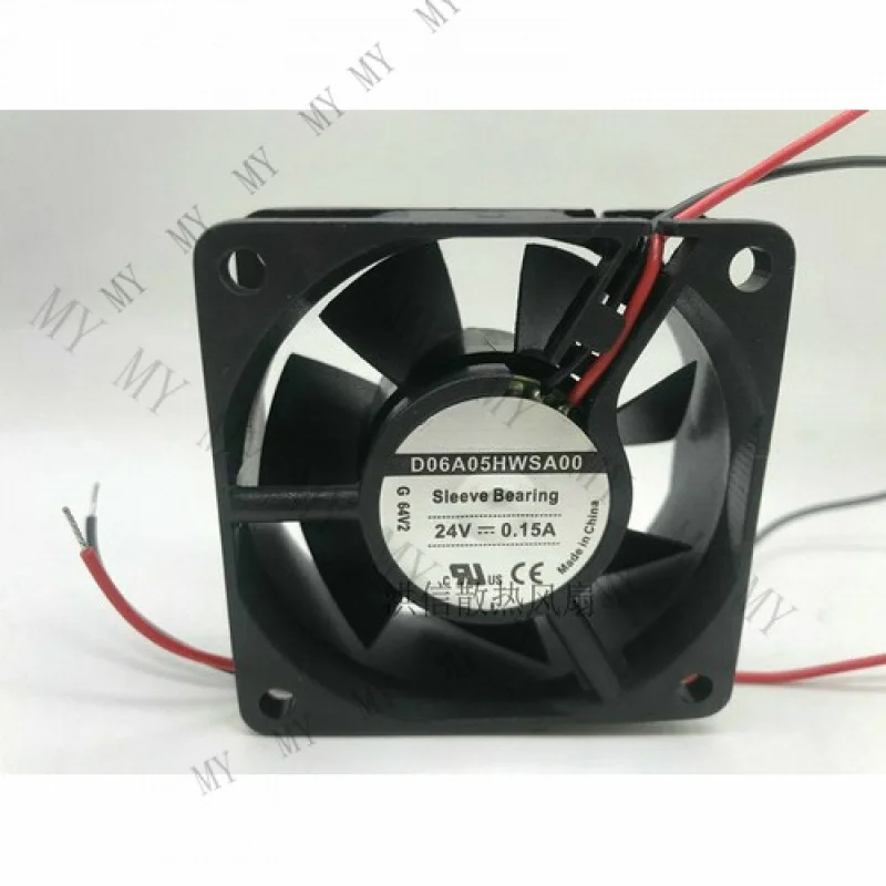 

TT 1pcs Original costech D06A05HWSA00 24V 0.15A 6025 inverter fan
