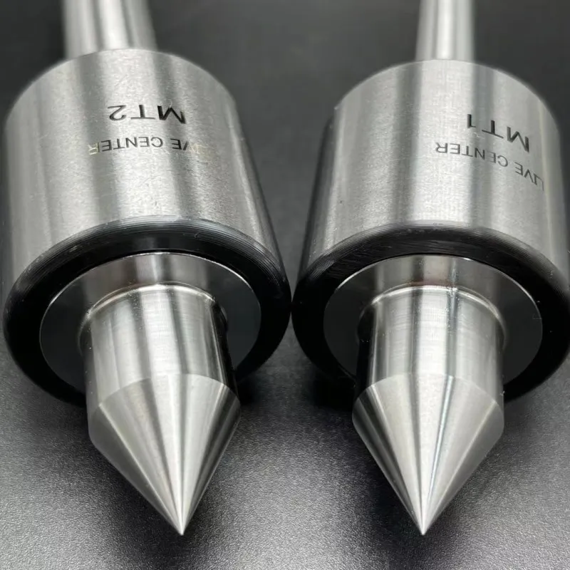 MT1 MT2 MT3 High-precision Rotary Center Lathe Taper Handle Movable Thimble MT2 Alloy Double Tip Center