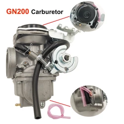 GS GN 200 Motorcycle Carburetor For GS200 GN200 QM200GY GY200 250cc 200cc Wangjiang Carburador WJ200 Motor Carburatore GN 200