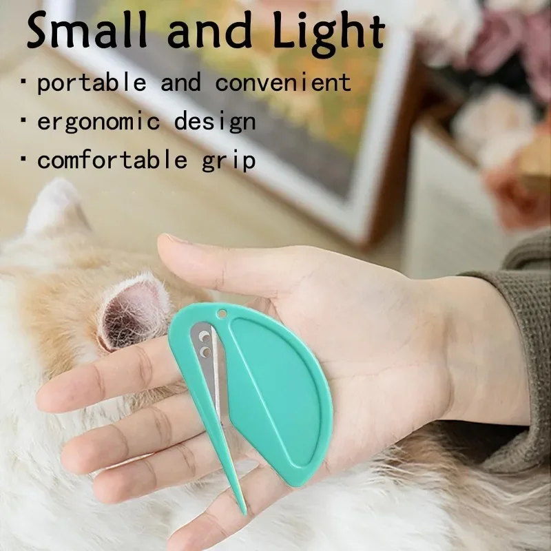 1pc Cat Dog Grooming Tool Knotting Comb Pet Knotting Comb for Cats and Dogs Pet Hair Removal Tool