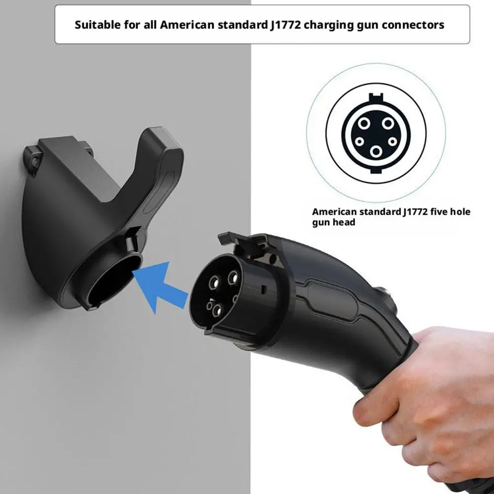 EV Charger Holder Wall Mount Electric Car Charging Cable Organizer Electric Car Charger Holder EV Cable Socket ﻿