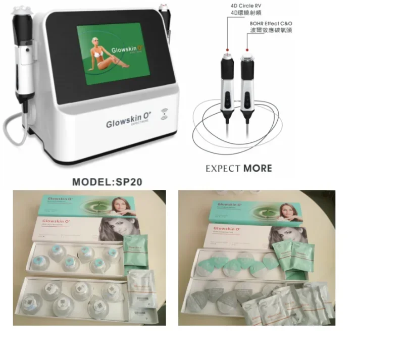 BECO Glowskin O+ Release Oxygen To Skin BOHR effect co2 bubble oxygen facial beauty machine