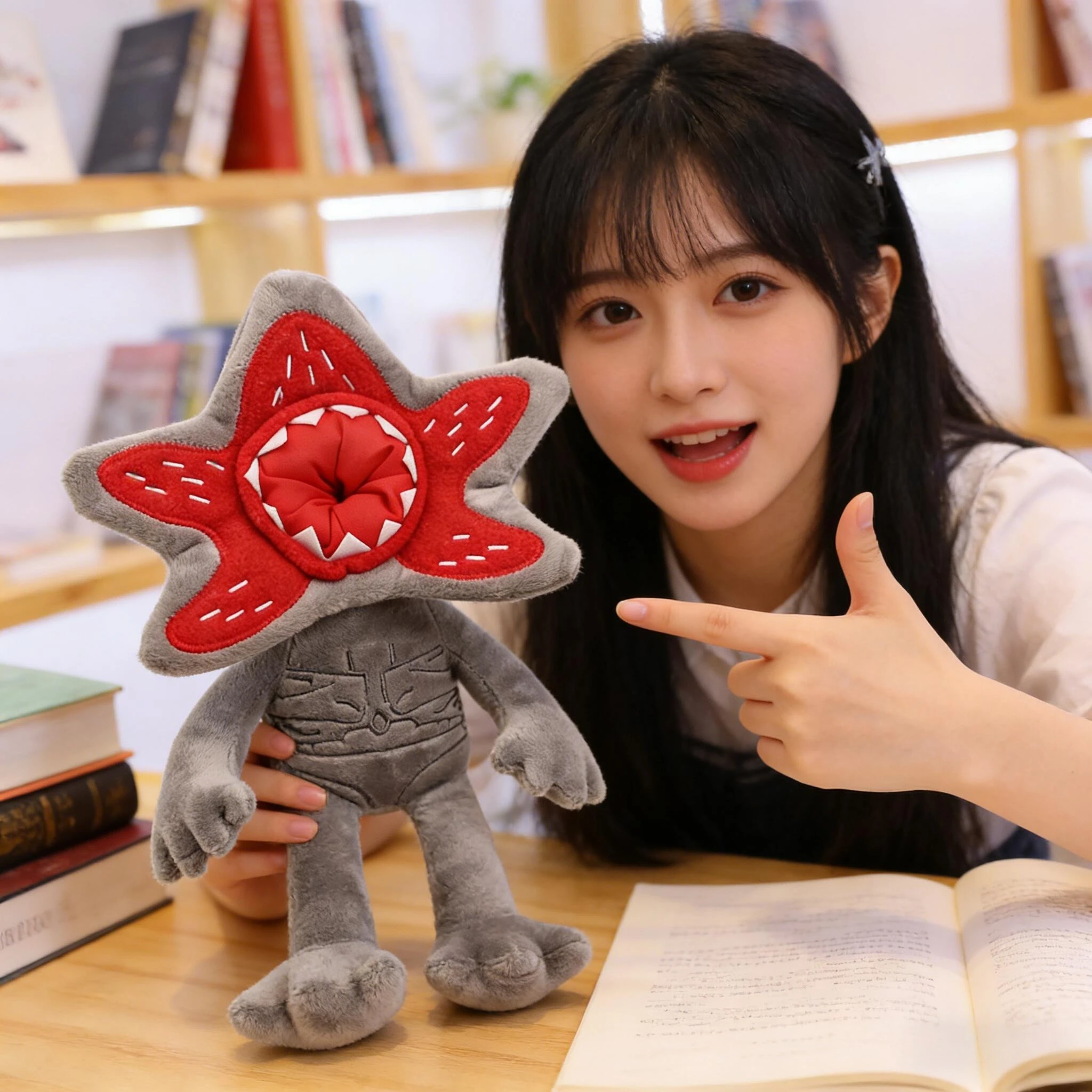 

HOT toy Cartoon Game Characters Plush Toys Cute Demogorgon Stuffed Dolls Kids Baby Gifts For Children April Fools' Day gifts
