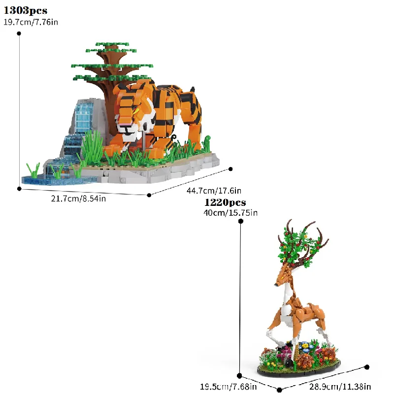 

В НАЛИЧИИ DIY детские игрушки, рождественский подарочный набор 66191, MOC, строительные блоки с лесным оленем, сборка животных, лося, кирпичи, модель