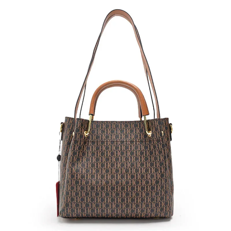 حقيبة كتف نسائية ذات علامة تجارية فاخرة من CH، أنيقة ومتعددة الاستخدامات ذات سعة كبيرة، أنيقة وأساسية #3