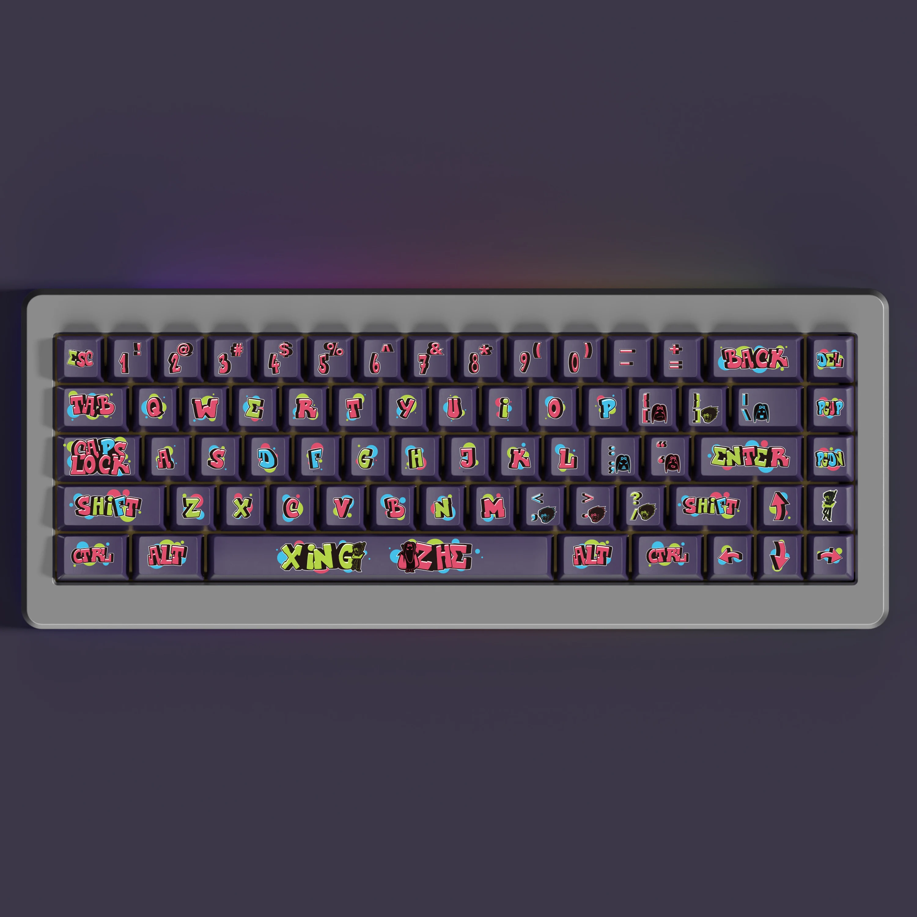 

Колпачки для клавиш GMK XING ZHE, 140 клавиш, материал PBT, вишневый профиль, DYE-SUB, персонализированная стрельба для механической клавиатуры CHERRY MX Switch