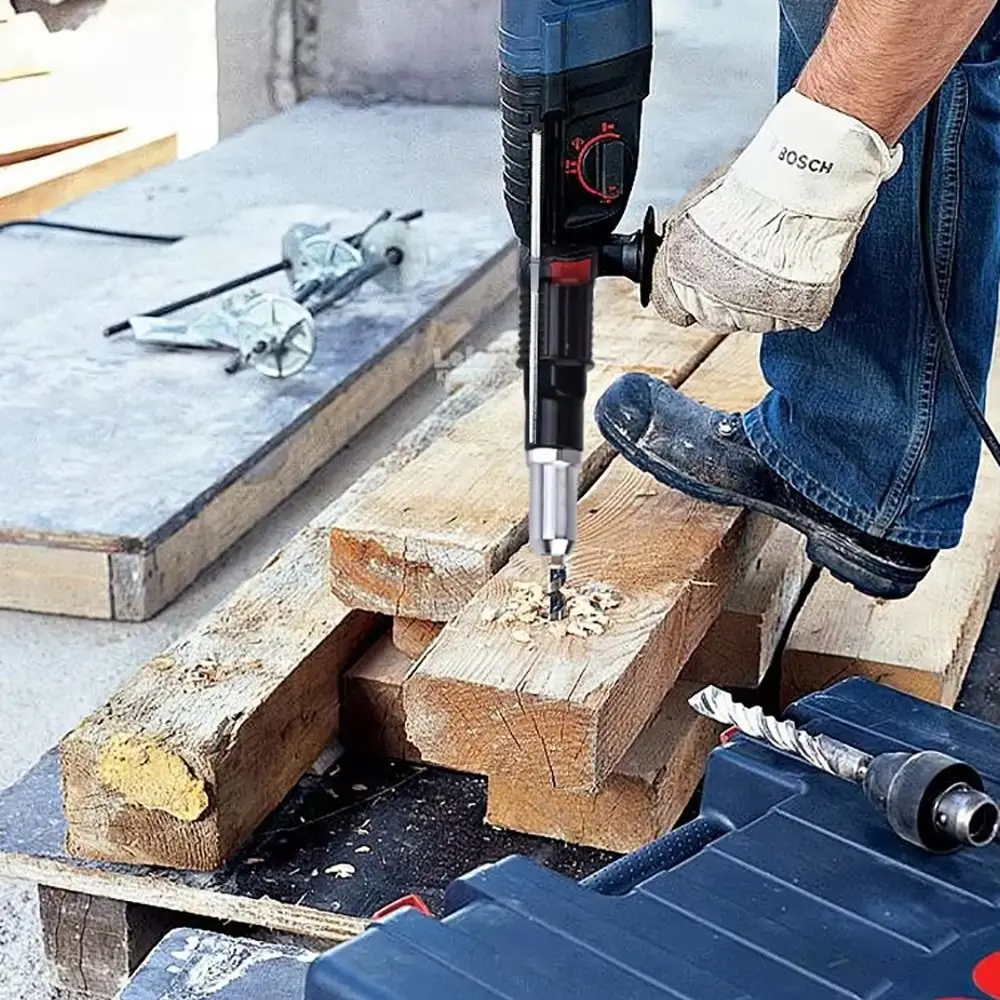 1 Juego de adaptador de junta de taladro remachador de inserción de rebitador inalámbrico con tuercas accesorio de máquina de antorcha de tuerca de remache eléctrico