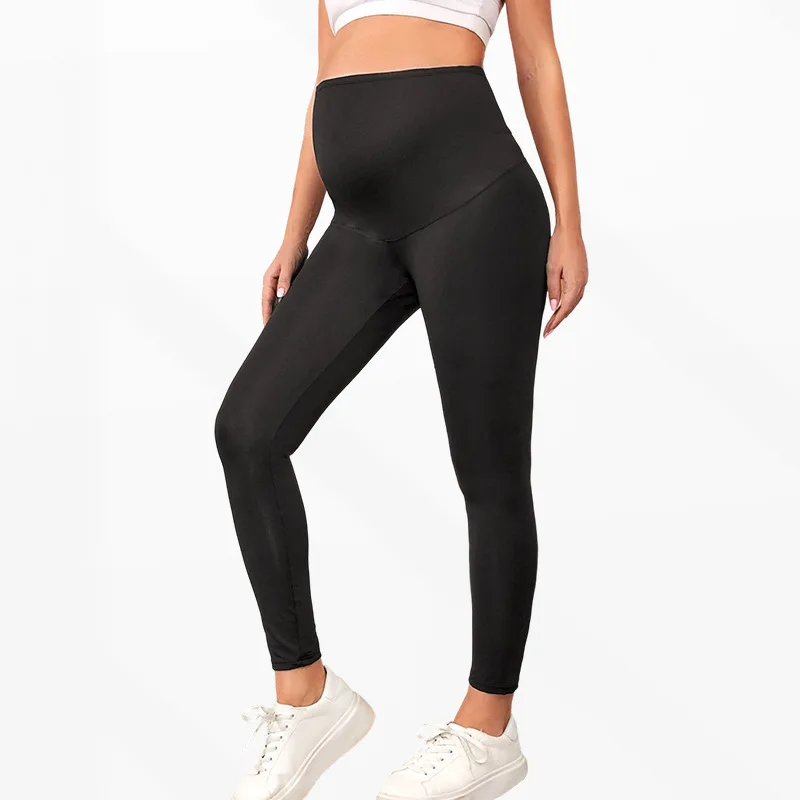 Pregnant Women Casual Tight Yoga Pants Maternity High Waist Belly Support Stretch Skinny Trousers Leggings Pregnancy Clothing