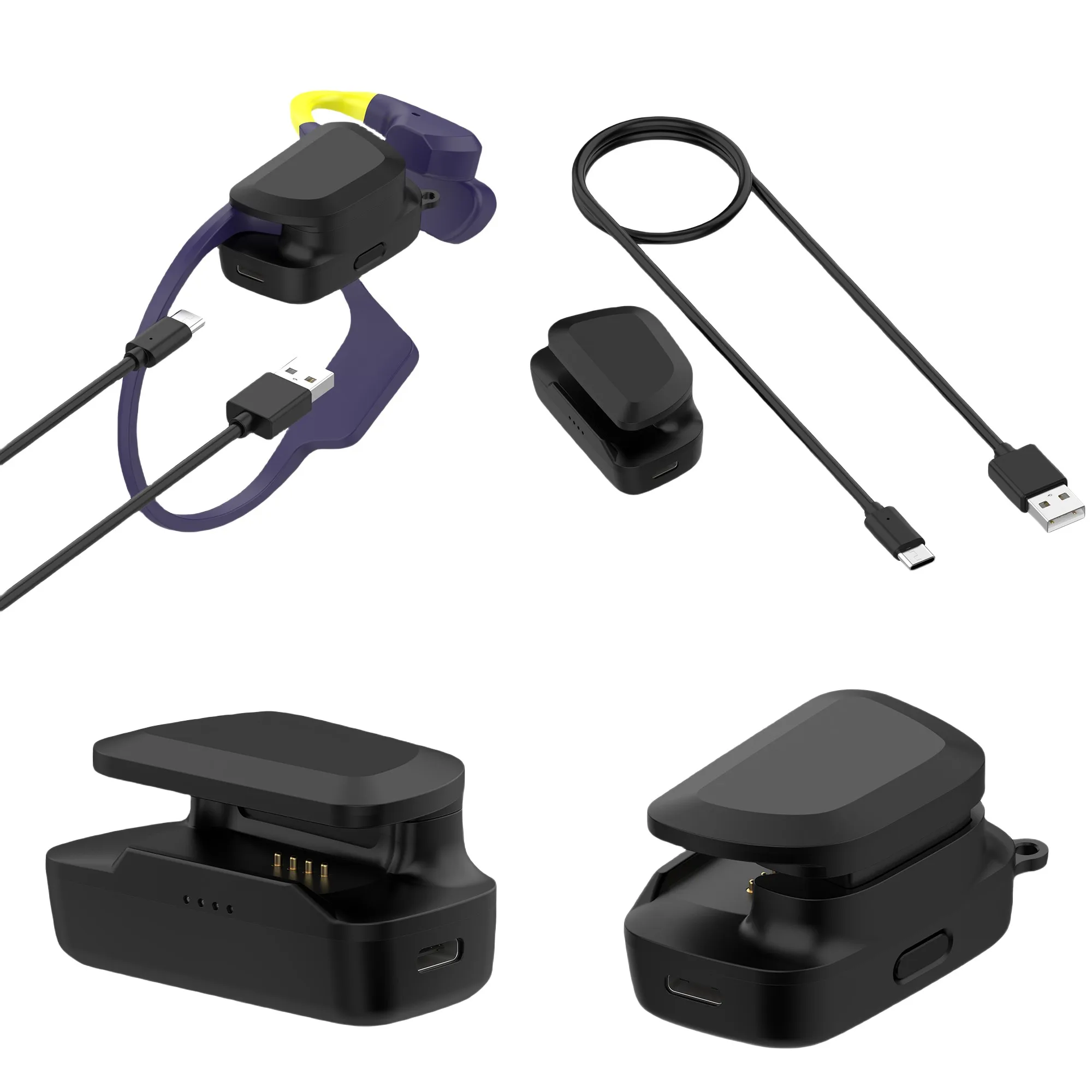 Hot Bone Conduction Headphone Charger For SUUNTO Aqua Portable Earphone Charging Case with Type-C Cable