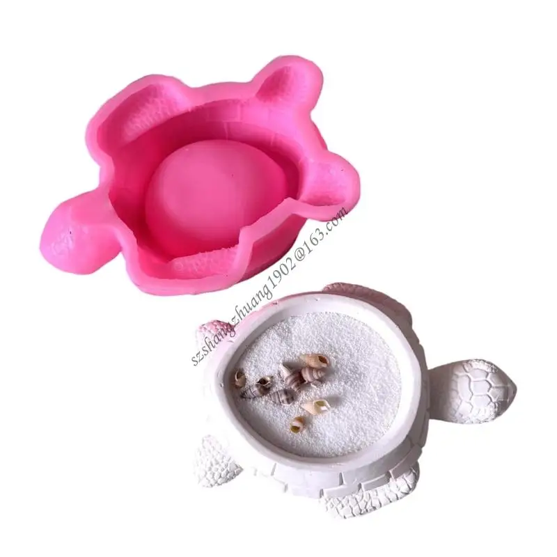 

Q6RB Creative Silicone Artisanal Mold For Handmade Resin Crafts And Decorative Storage Boxes Silicone Holder Molds