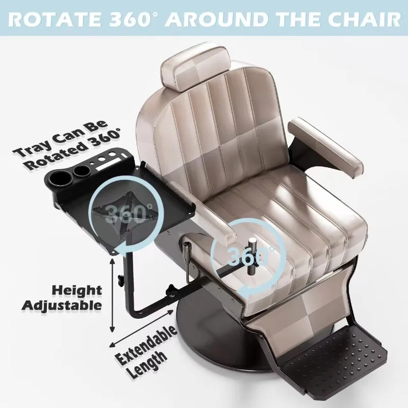 ملحقات صينية كرسي الشعر، أدوات تخزين الشعر، صينية تخزين بسيطة محمولة