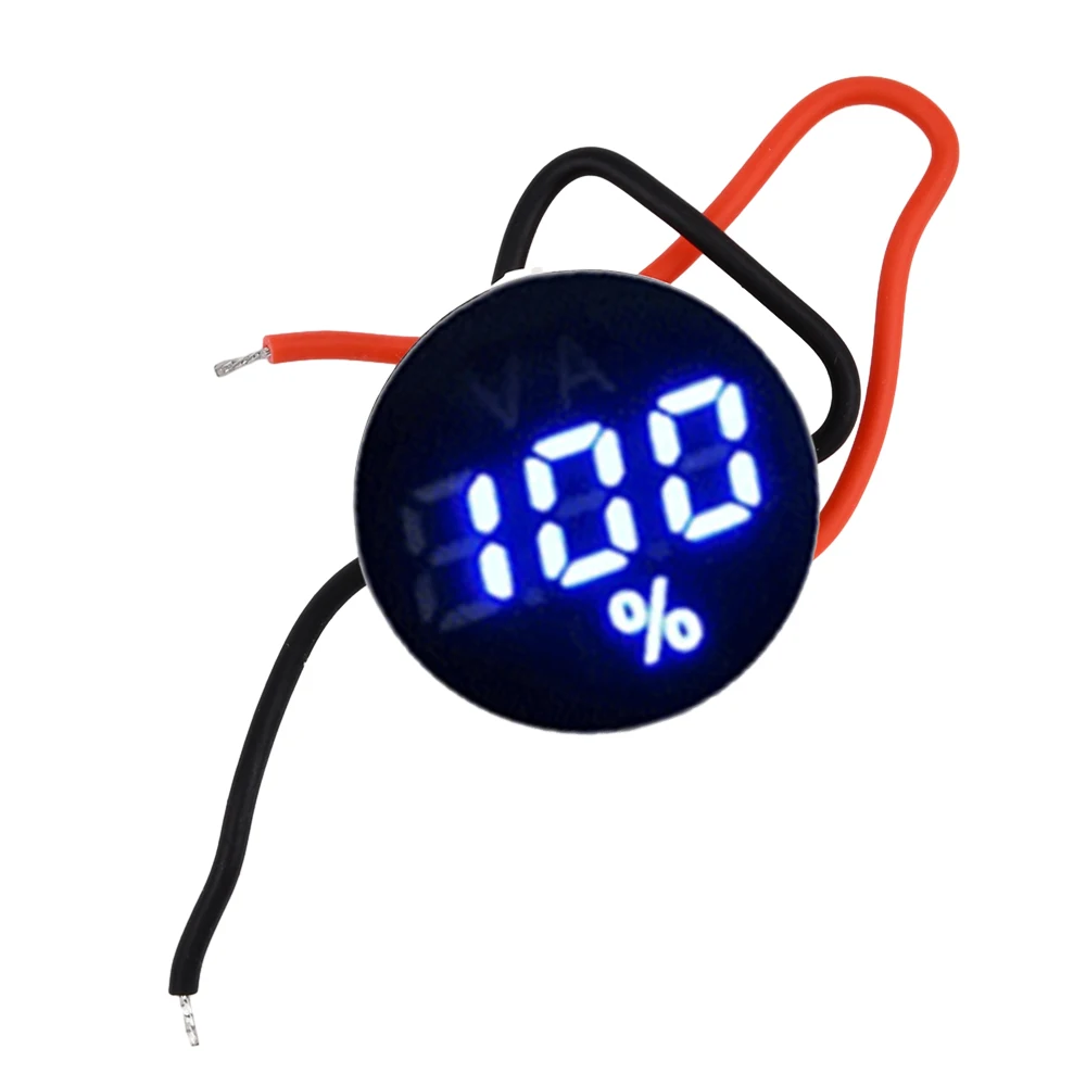 Fios dc 4.0130v Led Digital Voltímetro Monitor de Tensão à Prova Dágua Tester 7.4v 12v 15v 24v Bateria Car Volt Meter Novo