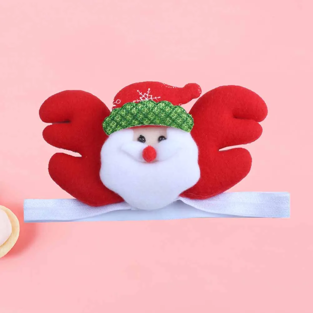

Santa Claus Hair Belt Bands Christmas Headdress Headband Accessories for Babies