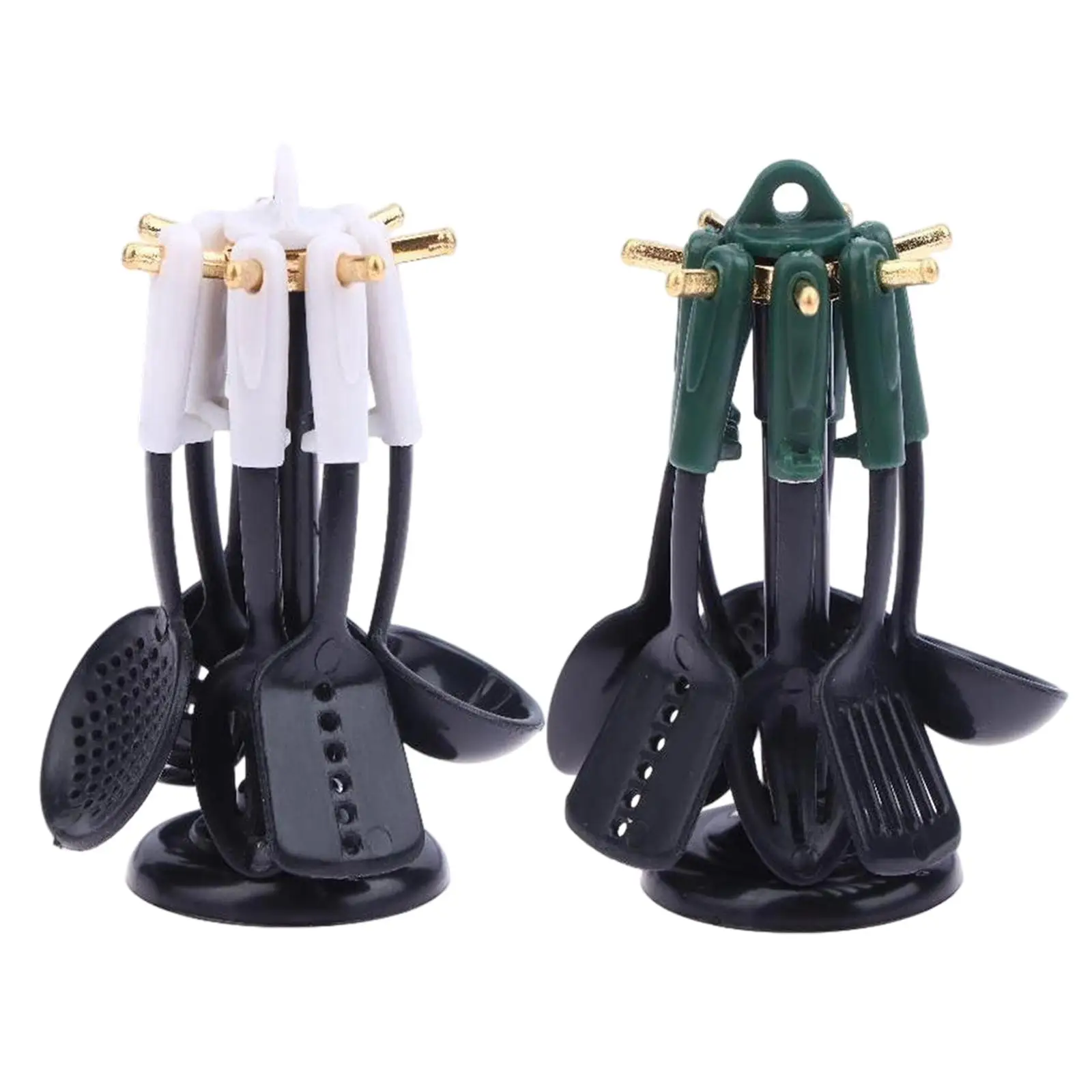 7-delige poppenhuis keuken kookgerei set speelgoed realistische keukengereedschap kit