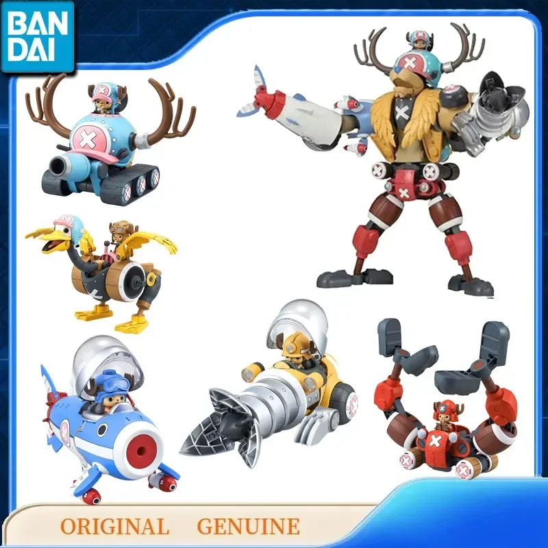 Bandai Originele Echt Een Stuk Chopper Robo 1 2 3 4 5 Anime Actiefiguren Speelgoed voor Kinderen Gift Assembly Model ornamenten