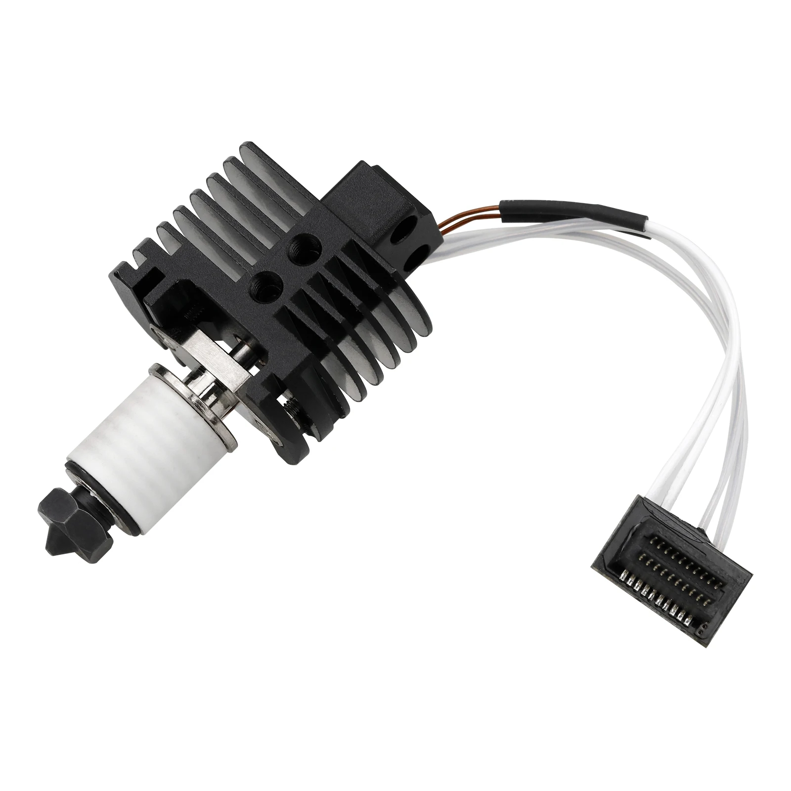 Upgrades Hotend Kit For Bambu Lab P1P P1S Hot End Thermistor Bimetal Throat Bambulab V6 Hardened Steel Nozzle Print Head for 3d.