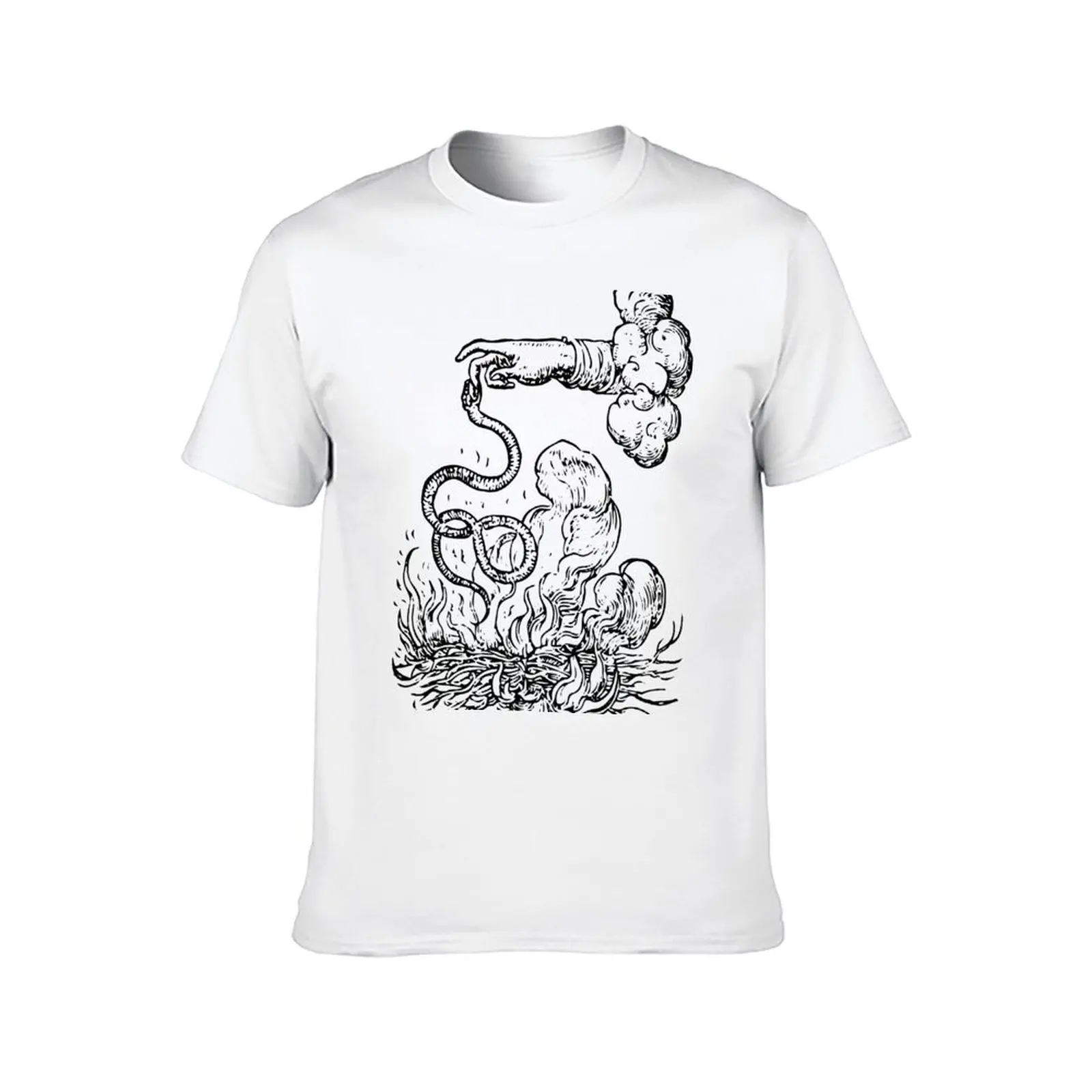 Devises Héro?ques - The Snake (black) T-Shirt hippie clothes Funny t-shirt cotton man t-shirts mens shirts graphic tee