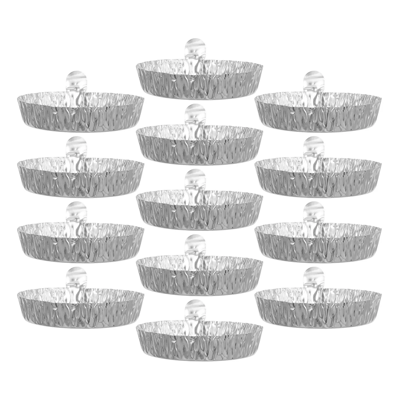 50Pcs Aluminum Foil Weighing Trays 60Ml Large Capacity Weigh Boats for Solid Liquid Sample Weighing Chemistry