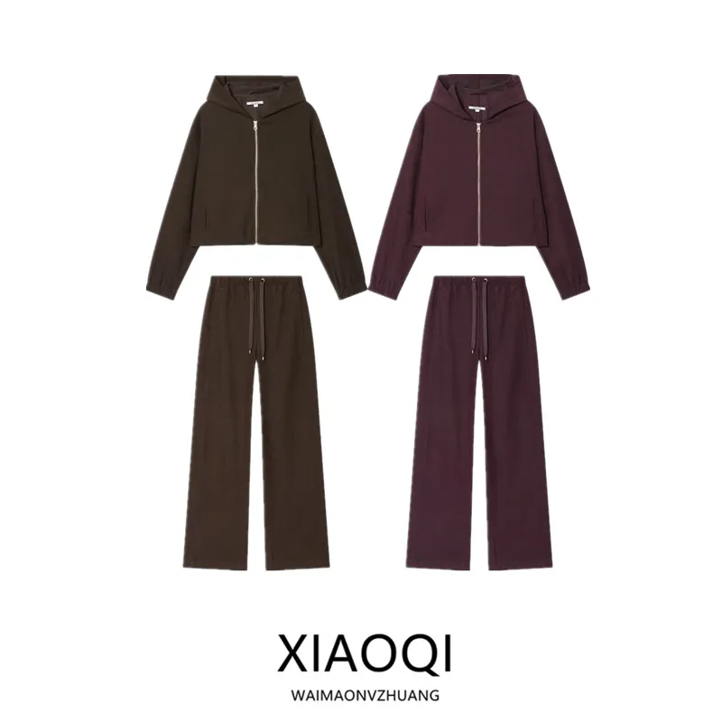 

Свободная женская верхняя одежда на молнии с капюшоном, модная верхняя одежда, Новое поступление, осень 2021, повседневная длина, размер для взрослых