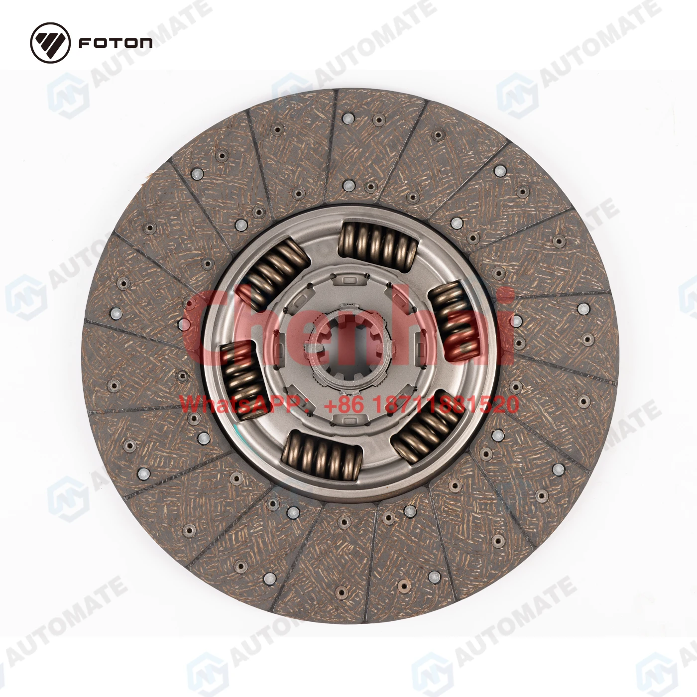 Foton automate clutch driven plate for heavy truck of AM103WD006