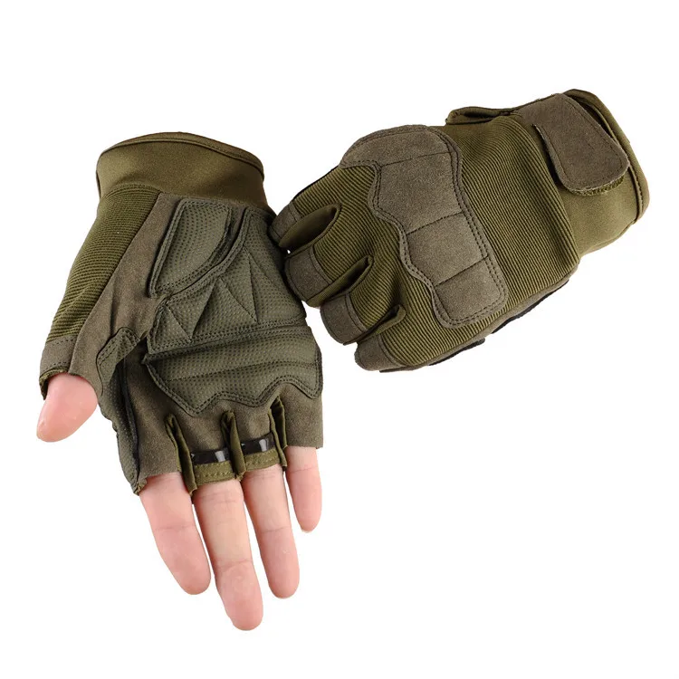 Tactical Half Finger Gloves Paratrooper Men\'s and Women\'s Outdoor Sports Mountaineering Training Fitness