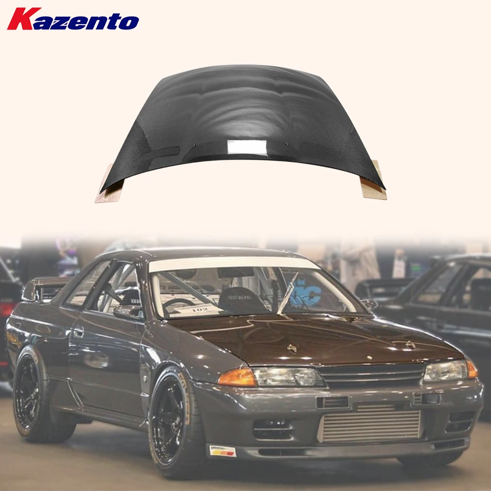

For Nissan Skyline (R32 GTR Only) OE Style Carbon Fiber Front Bumper Bonnet Hood( Ocean freight is favorable, welcome to inqury)
