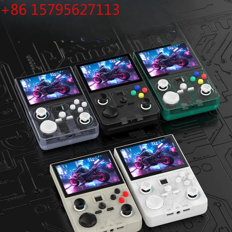 DC35V open source handheld game console 3.5 inch high definition color screen with WIFI retro game console double