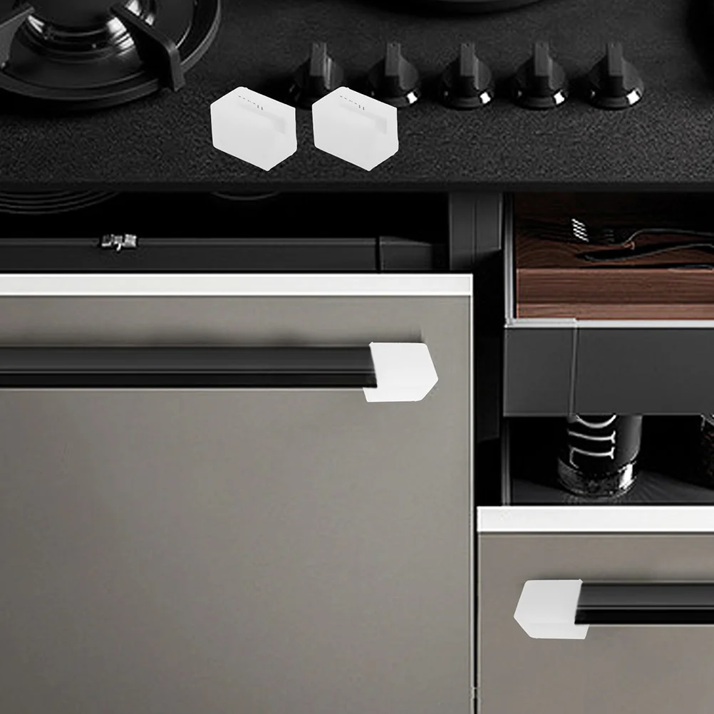 

8Pcs Silicone Baby Safety Corner Guards Soft Corner Protectors Drawer Handle Covers Furniture Edge Guards Anti-Collision